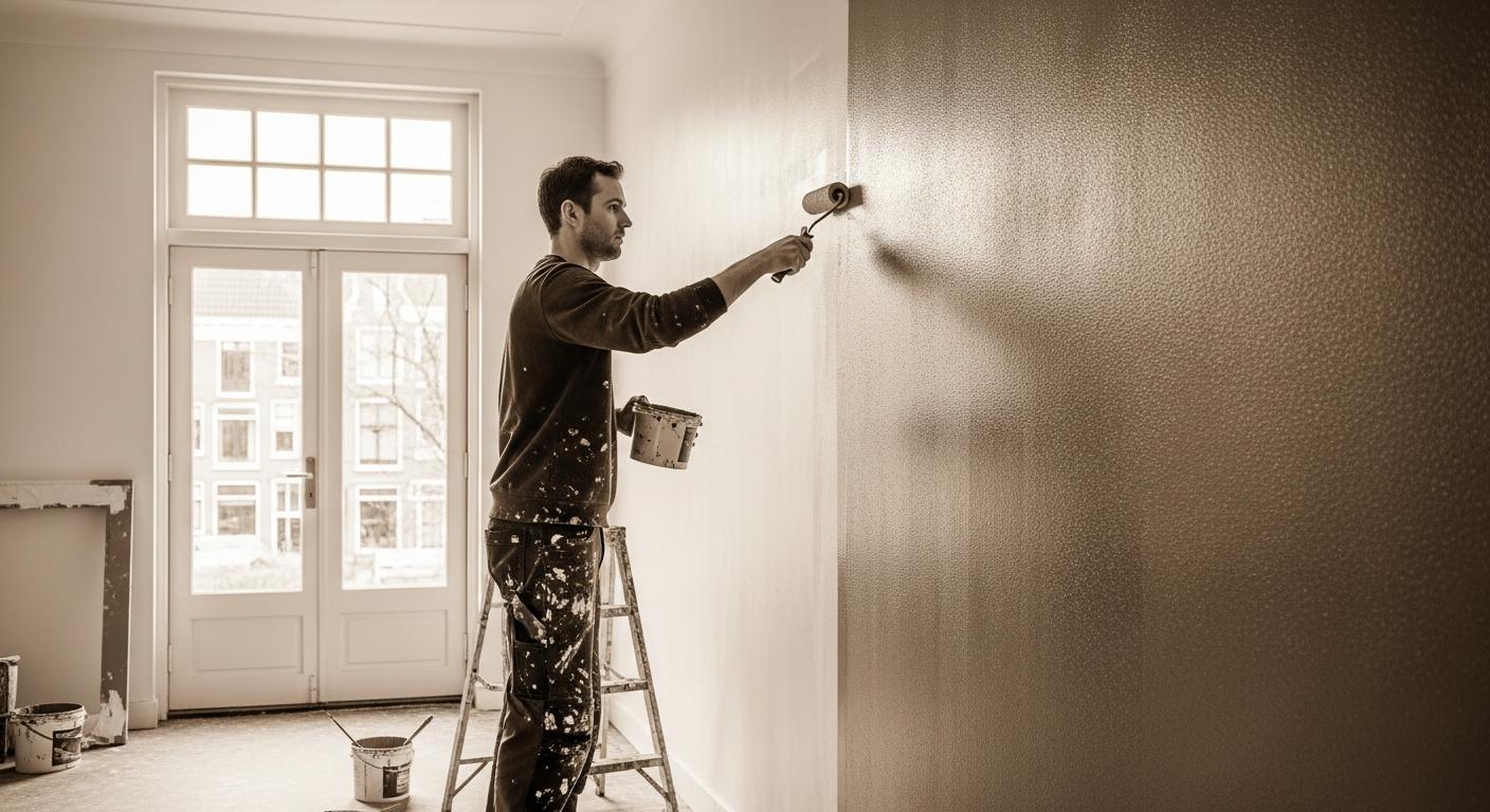 Binnen Schilderwerk In Amsterdam Voor Een Frisse Woning – Professionele Schilders Voor Strakke Muren, Plafonds En Houtwerk, Hoge Kwaliteit En Duurzame Resultaten